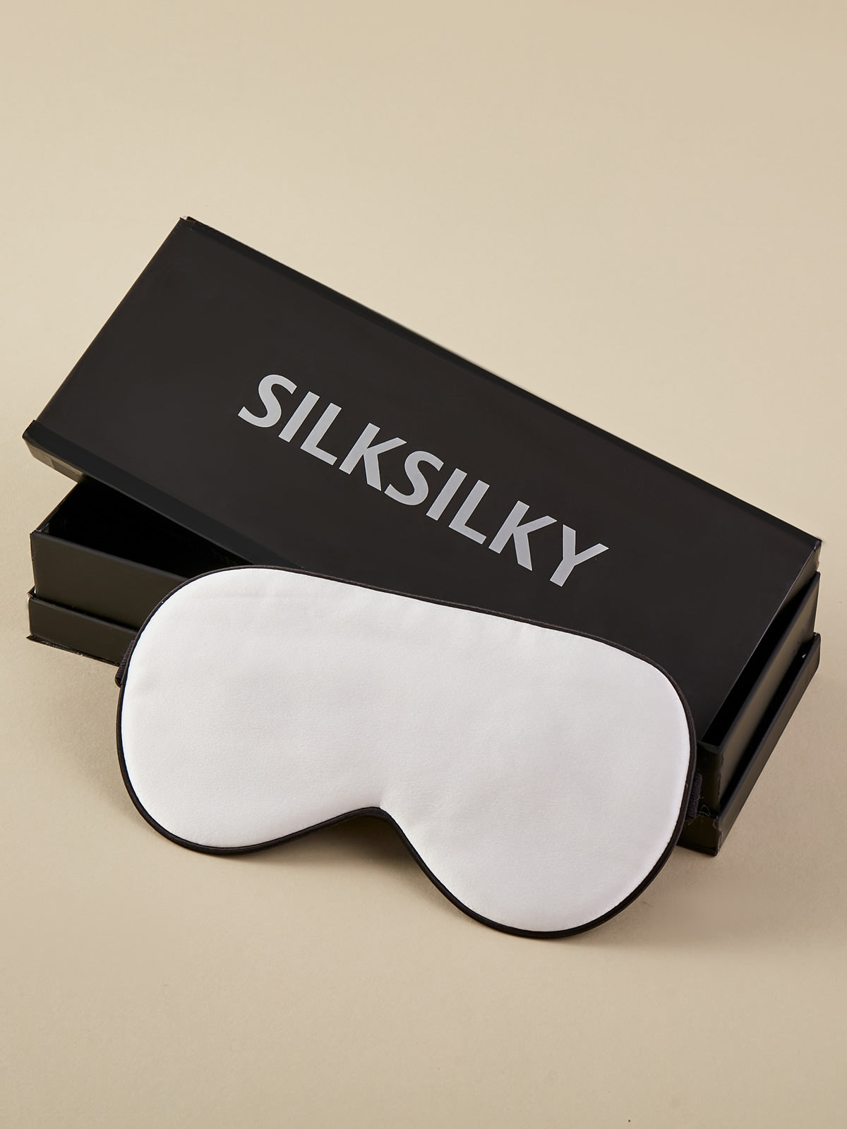 [White] SilkSilky 19Momme Pure Silk Pillowcase Set 003