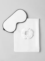 [White] SilkSilky 19Momme Pure Silk Pillowcase Set 005