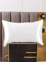 [White] SilkSilky 30Momme Pure Silk Pillowcase 001