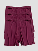 [Wine] SilkSilky  100% Silk Jersey Men's Underwear 002