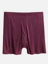 [Wine] SilkSilky  100% Silk Jersey Men's Underwear 006
