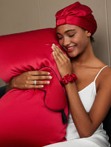 [Wine] SilkSilky 19Momme Pure Silk Pillowcase Set 001