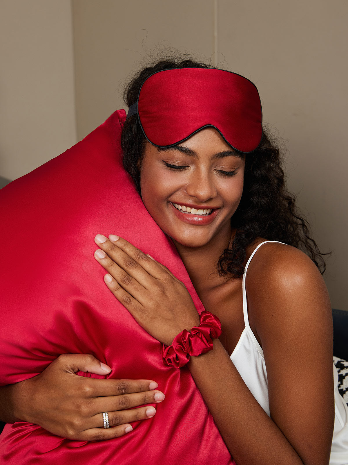 [Wine] SilkSilky 19Momme Pure Silk Pillowcase Set 003