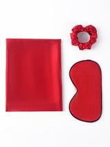 [Wine] SilkSilky 19Momme Pure Silk Pillowcase Set 005