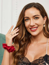 [Wine] SilkSilky  Scrunchie 002