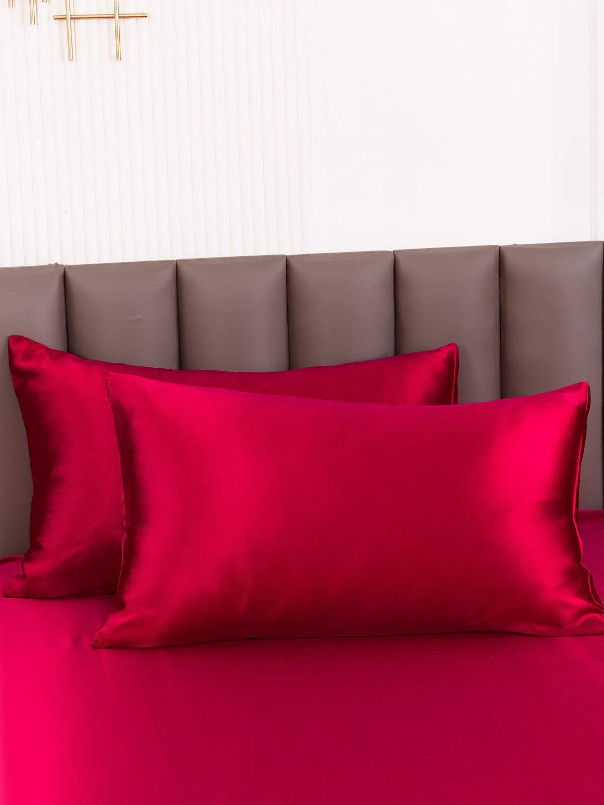[Wine] SilkSilky 22Momme Pure Silk Pillowcase 001