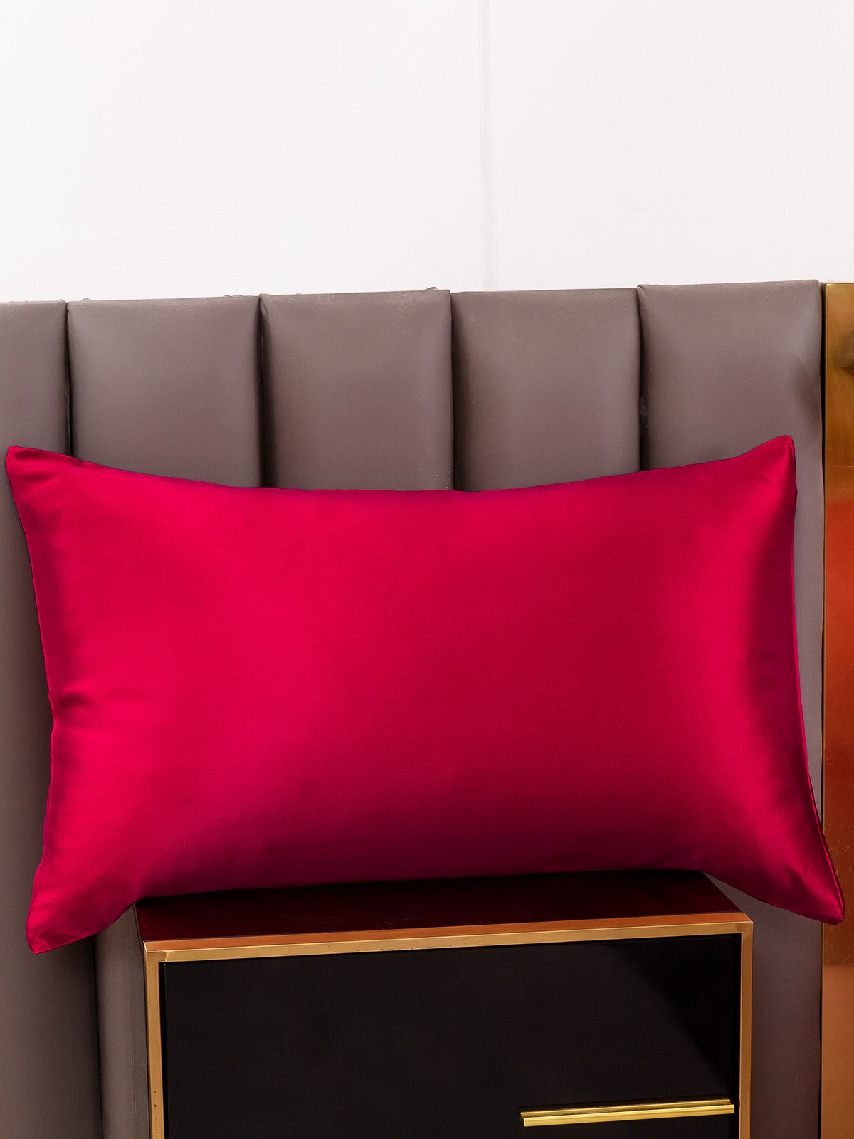 [Wine] SilkSilky 30Momme Pure Silk Pillowcase 001