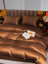 [Coffee] SilkSilky  22Momme Bedding Set 006
