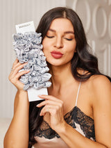 [Silver] SilkSilky  Scrunchie 002