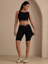 [Black] SilkSilky Womens Shorts 007