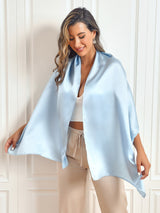 [Light Blue] SilkSilky  Scarf 005