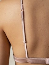 [Pale Mauve] SilkSilky  Silk Jersey Bra 006