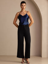 [Black] SilkSilky Womens Pants 006
