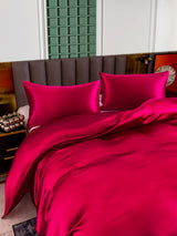 [Wine] SilkSilky  25Momme Bedding Set 005