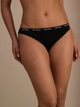 [Black] SilkSilky Panty 005