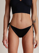[Black] SilkSilky  Pure Silk Panty 003