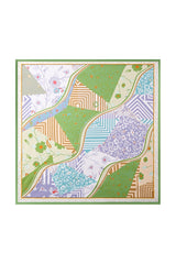 [P100] SilkSilky  Pure Silk Scarf 001,