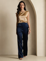 [Dark Blue] SilkSilky  Women's Pants 006