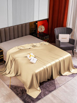 [Beige] SilkSilky  22Momme Sheet 002