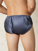 [Grayish Blue] SilkSilky  Men's Underwear 002