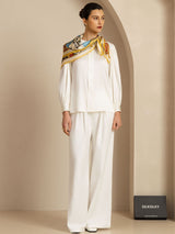 [P107] SilkSilky  Silk Scarf 005