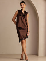 [Coffee] SilkSilky Skirt 007
