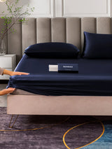 [Dark Blue] SilkSilky  25Momme Bedding Set 006