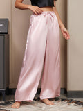 SilkSilky US Pure Silk Womens Pants Pink 004