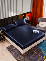 [Dark Blue] SilkSilky  22Momme Bedding Set 002