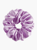 SilkSilky  19Momme Pure Silk Scrunchie Lavender 003