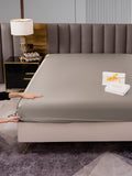 SilkSilky US 22Momme Pure Silk Sheet Gray 003