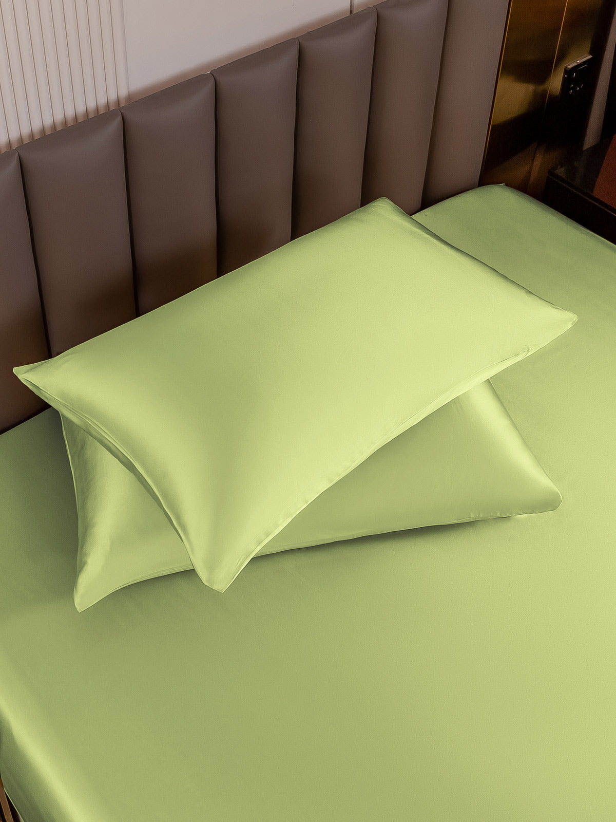 SilkSilky  19Momme Pure Silk Pillowcase MintGreen 004