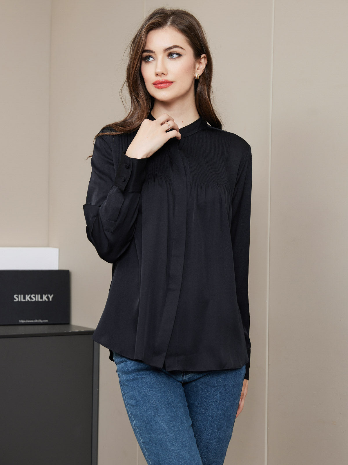 Clearance(US Warehouse) - Daily Silk Classic Women Shirt