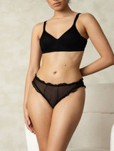 [Black] SilkSilky  Panty 006