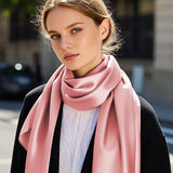 [Pale Mauve] SilkSilky  Scarf 001