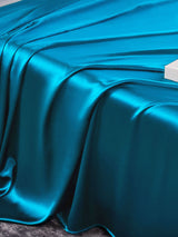 [Teal] SilkSilky  19Momme Bedding Set 005