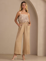 [Curry] SilkSilky Womens Pants 006