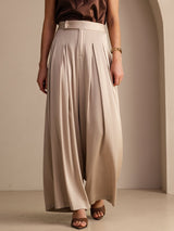 [Tan] SilkSilky  Women's Pants 007