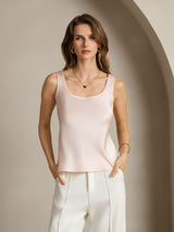 [Pink] SilkSilky  Sleeveless Camisole Top 001
