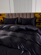 [Black] SilkSilky  22Momme Bedding Set 004