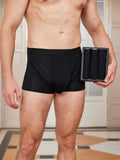 SilkSilky US Silk Knitted Mens Underwear Black 001