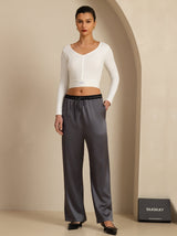 [Dark Gray] SilkSilky Womens Pants 007