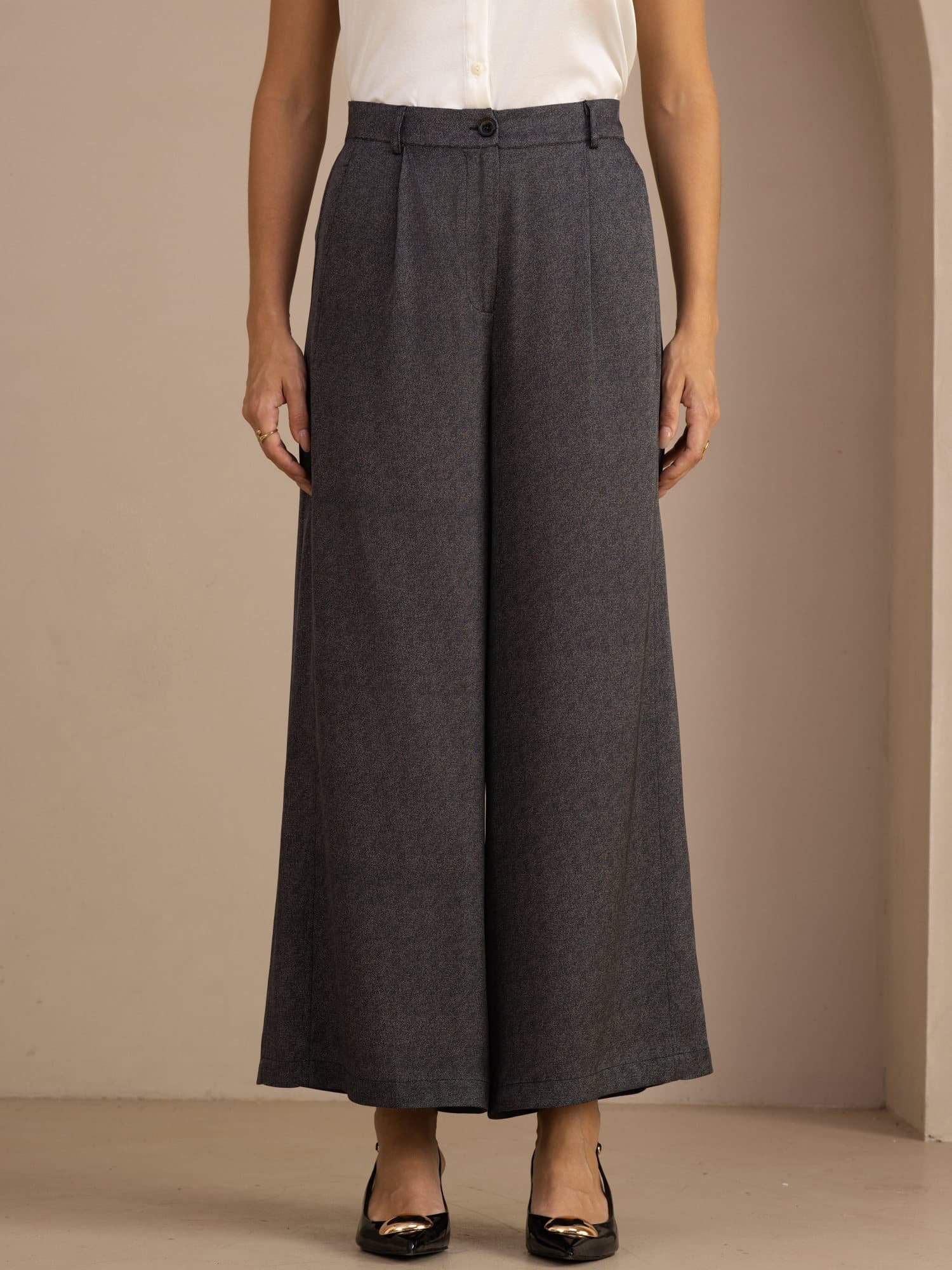 [Black] SilkSilky Womens Pants 002