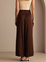 [Coffee] SilkSilky Womens Pants 002