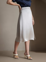 [Light Gray] SilkSilky  Skirt 004