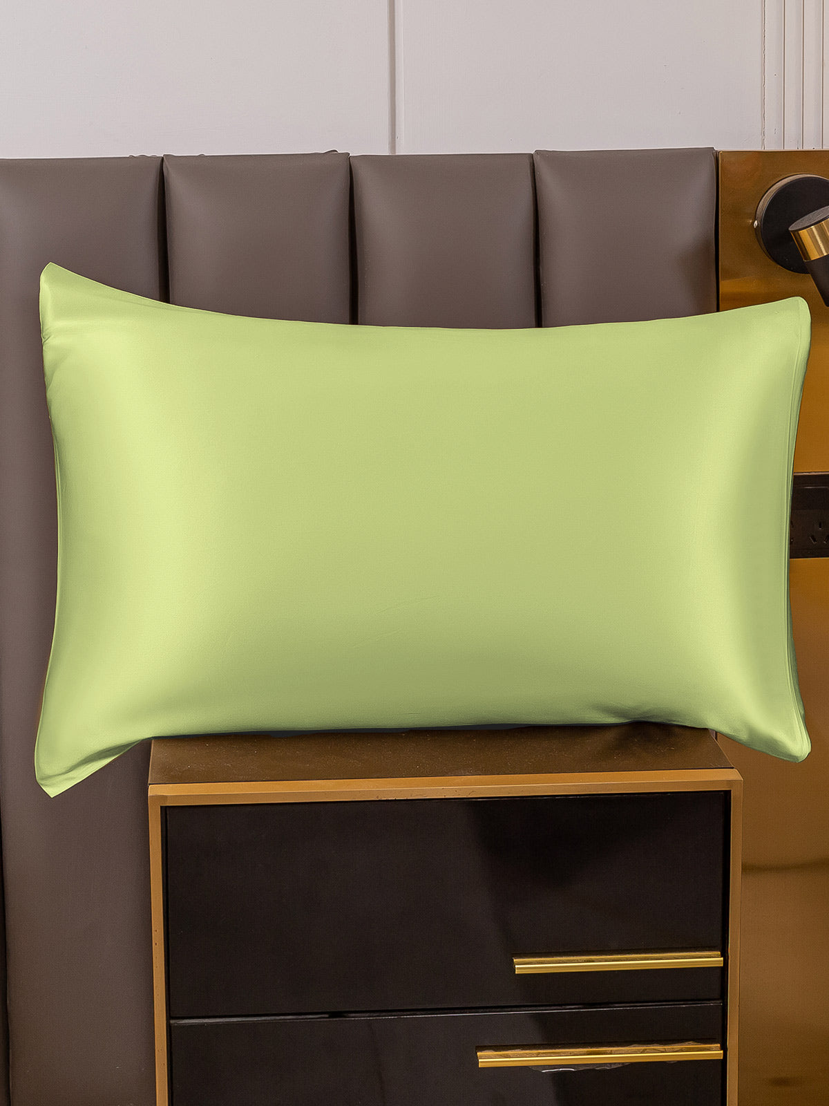 SilkSilky  19Momme Pure Silk Pillowcase MintGreen 006