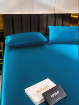 [Teal] SilkSilky  22Momme Bedding Set 005