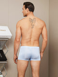 SilkSilky US Silk Knitted Mens Underwear LightBlue 002