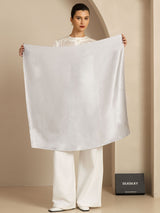 [Light Gray] SilkSilky  Scarf 003