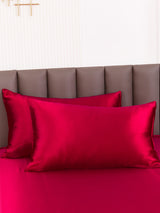 [Wine] SilkSilky  22Momme Pure Silk Pillowcase 001
